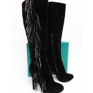 🎈End of Sumner Sale🎈New Fringe Knee High Boots